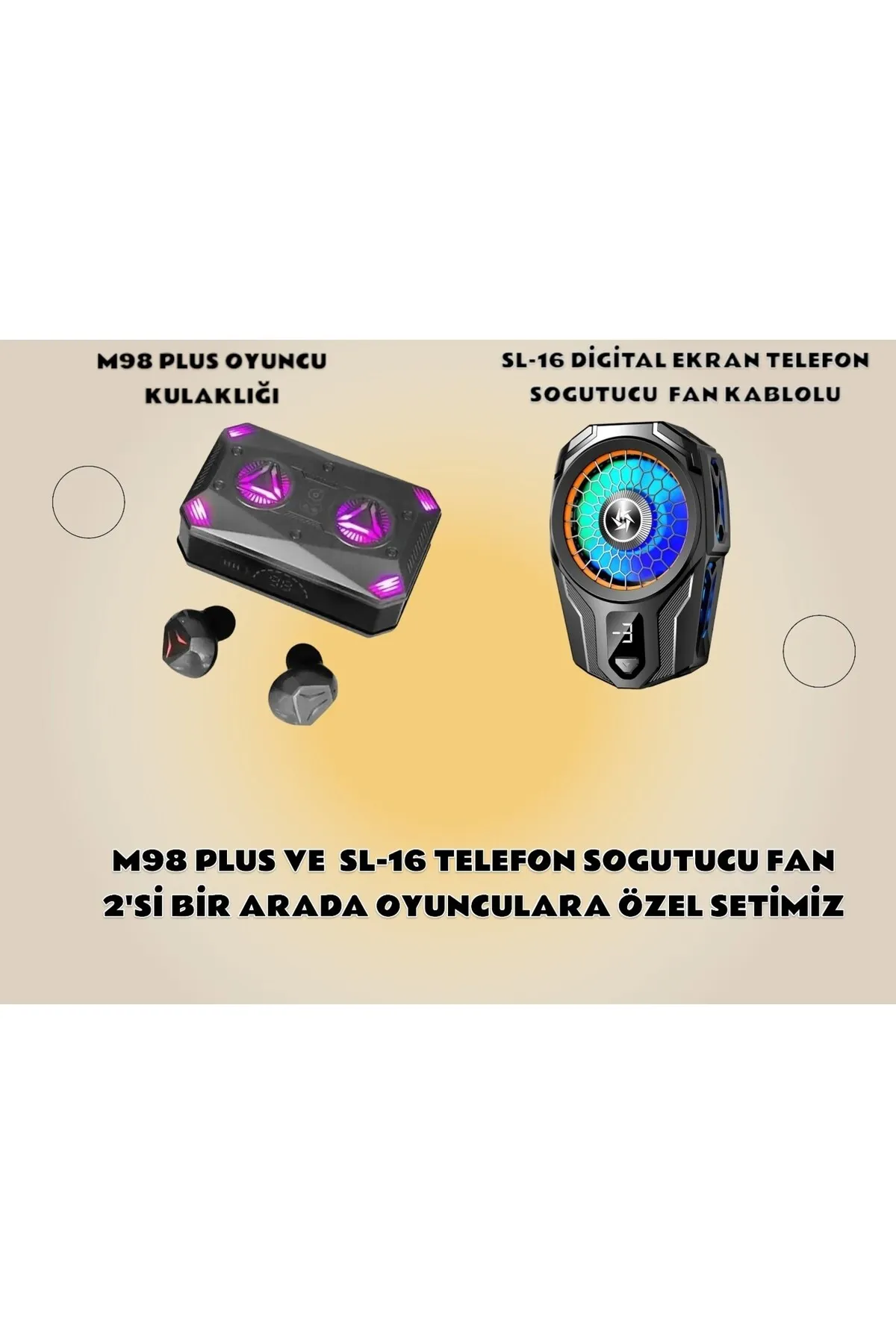 Gaming Akıllı Telefon Aktif Soğutmalı